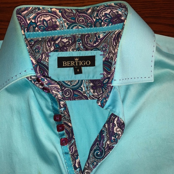 Bertigo Button Down Shirt (Large - XL) - Picture 2 of 3